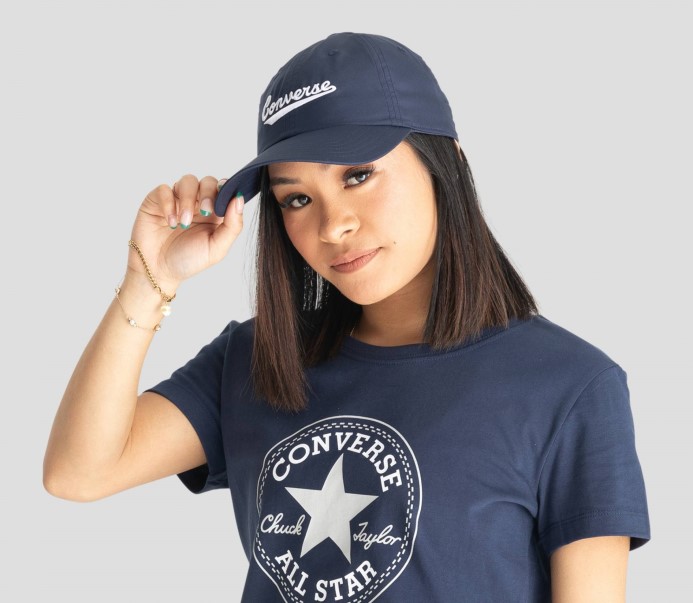 čiapka V Baseballovom štýle Obsidián Converse