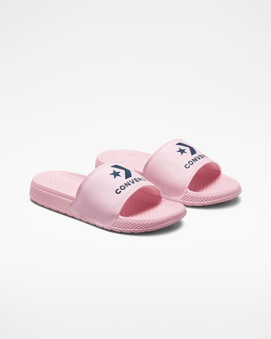 Východ Slnka Ružová/námornícka Converse All Star Slide Slip On