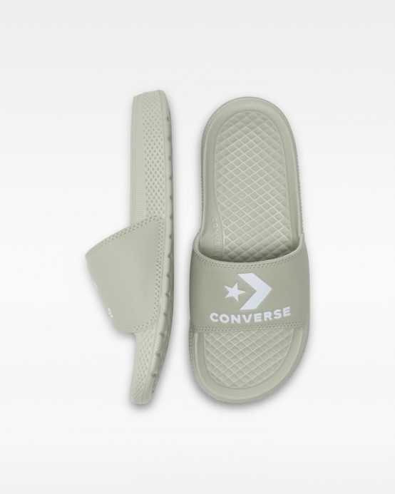 Converse Summit Sage/white All Star Slide Slip On