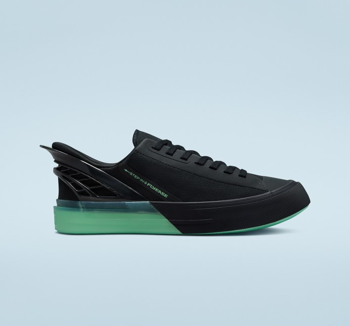 Chuck Taylor All Star Cx Flyease Heel Pop Low Top Black/prism Green Converse