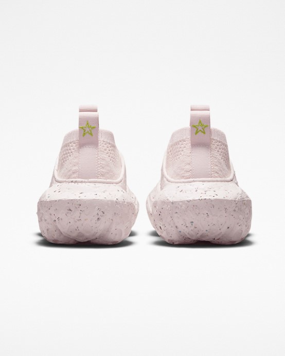 Converse Sotva Rose/cozy Moss Sponge Crater Cx Generation Stretch Knit Low Top