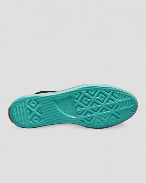 Converse čierna/búrka Vietor/praný Modrozelený Skľučovadlo Taylor All Star Cx Remeselne Pohodlné Nízke Top