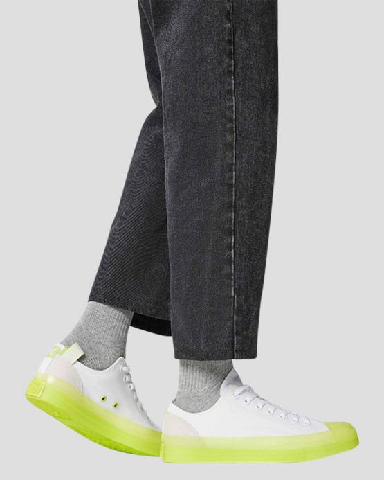 Converse Skľučovadlo Taylor All Star Cx Street Utility Low Top Biely/bledý Tmel/limetkový Twist