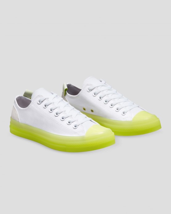 Converse Skľučovadlo Taylor All Star Cx Street Utility Low Top Biely/bledý Tmel/limetkový Twist