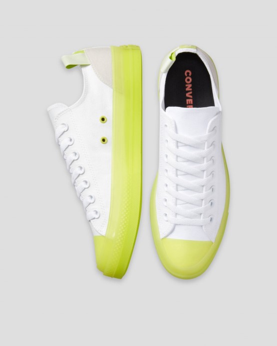 Converse Skľučovadlo Taylor All Star Cx Street Utility Low Top Biely/bledý Tmel/limetkový Twist