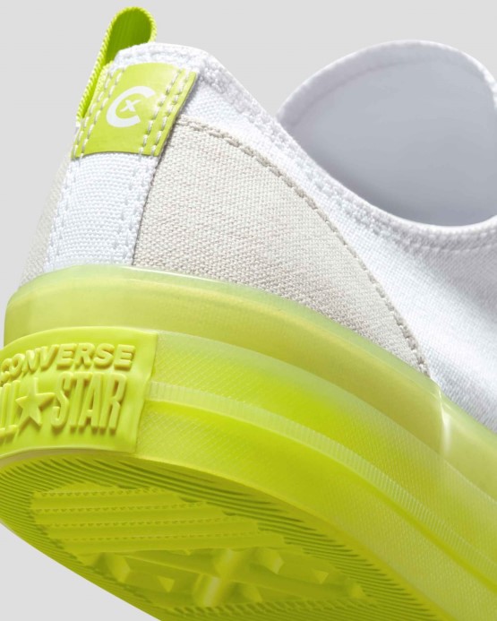 Converse Skľučovadlo Taylor All Star Cx Street Utility Low Top Biely/bledý Tmel/limetkový Twist