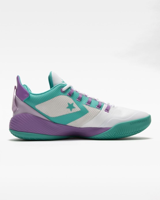 Biela/praná Teal/pixel Fialová All Star Bb Shift Low Top Converse