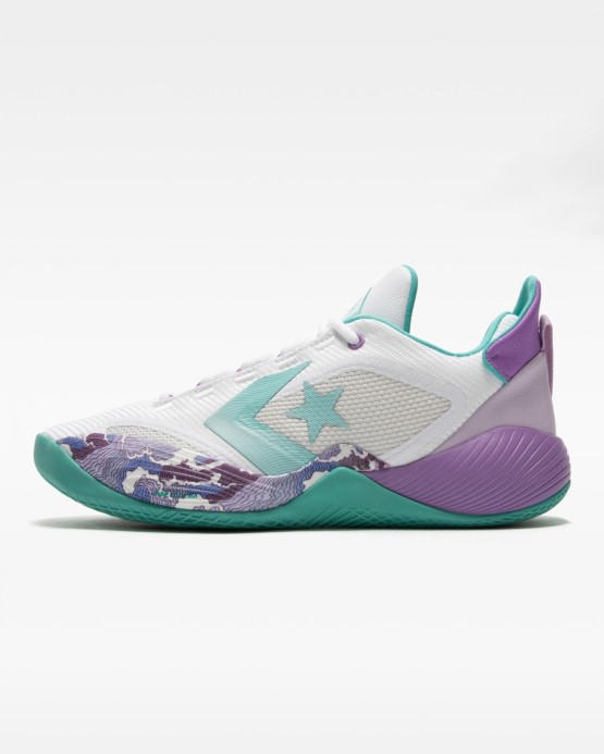 Biela/praná Teal/pixel Fialová All Star Bb Shift Low Top Converse