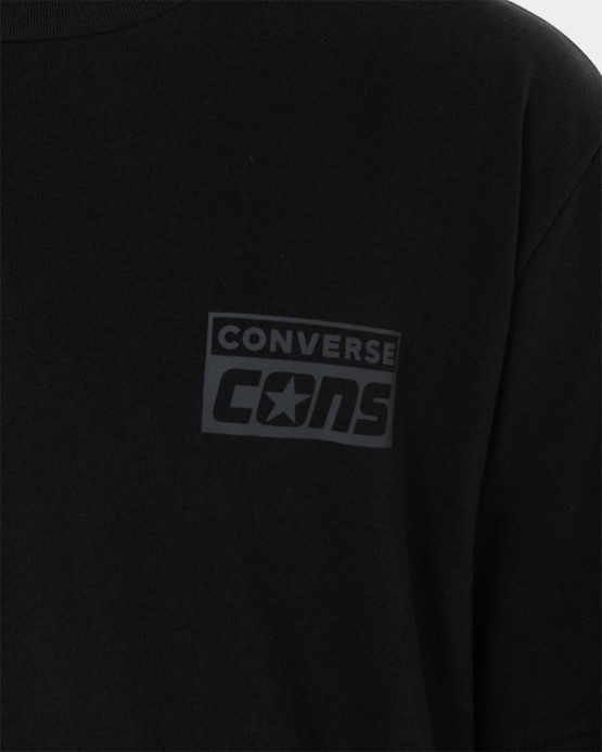 Black2 Cons Krátke Rukávy Tričko S Converse