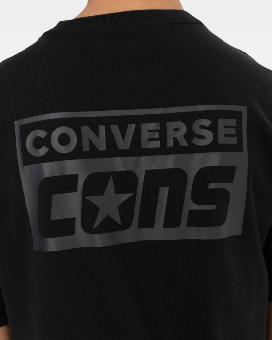 Black2 Cons Krátke Rukávy Tričko S Converse