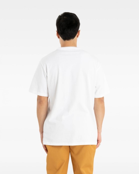 Biele Vrstvy Zeme T Shirt Konverzovať