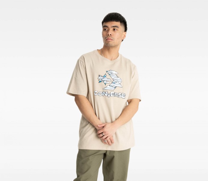 Plážový Kameň Converse Oblak Obloha Tričko