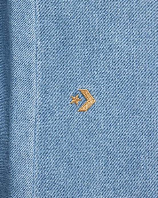 5-vreckové široké Nohavice Denim Converse