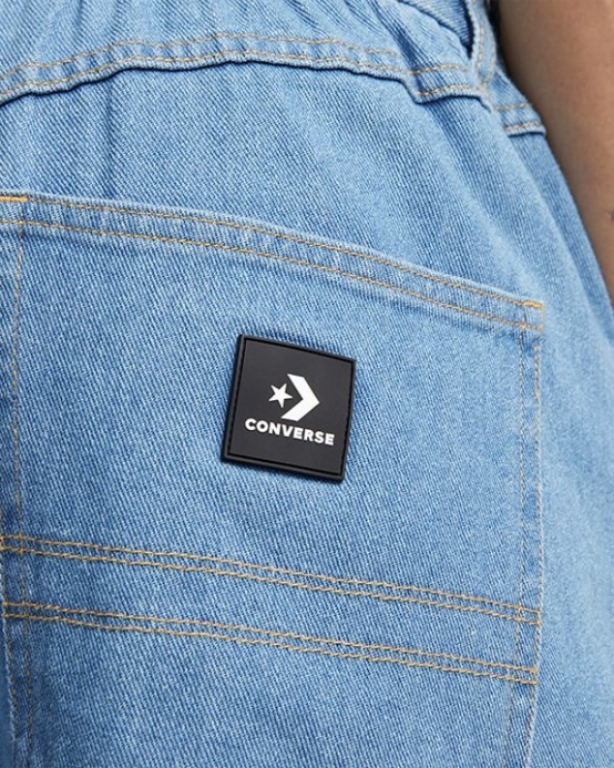 5-vreckové široké Nohavice Denim Converse