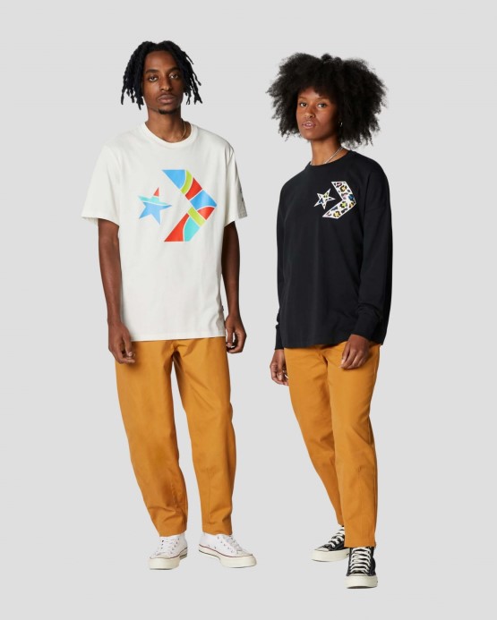 Converse Pšeničné Tvary Trojuholník Predné Chino