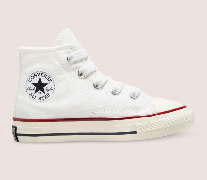Converse Skľučovadlo 70 Vintage Canvas 1v Toddler High Top White/black/egret