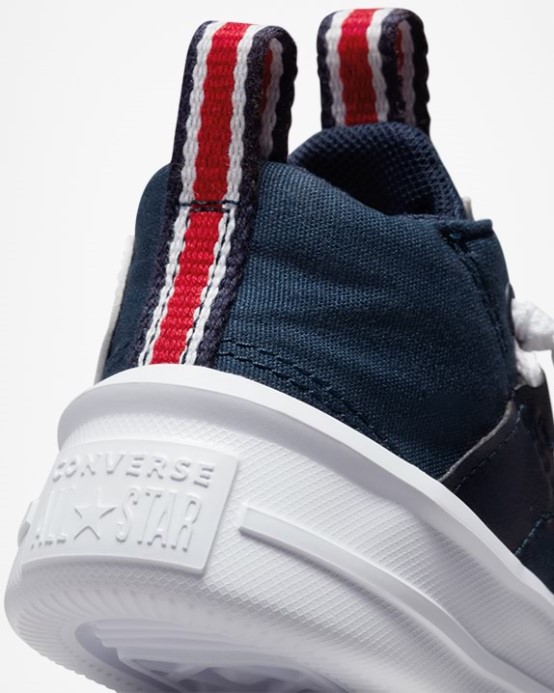 Námornícka/biela/červená Converse Skľučovadlo Taylor All Star Ultra Toddler Stred