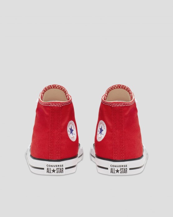Converse Red Chuck Taylor All Star Batoľa Vysoký Top