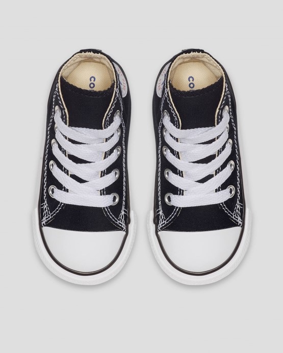 Converse Chuck Taylor All Star Batoľa Vysoký Top čierny