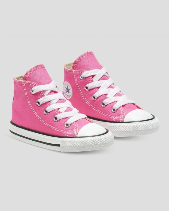 Chuck Taylor All Star Batoľa Vysoký Top Converse Ružový