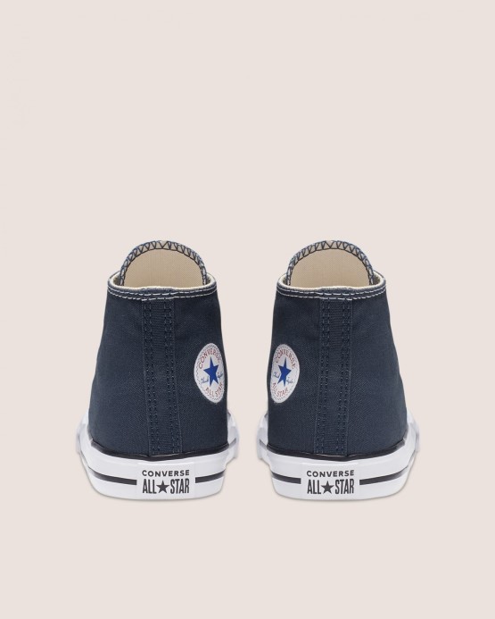 Navy Chuck Taylor All Star Batoľa Vysoký Top Converse