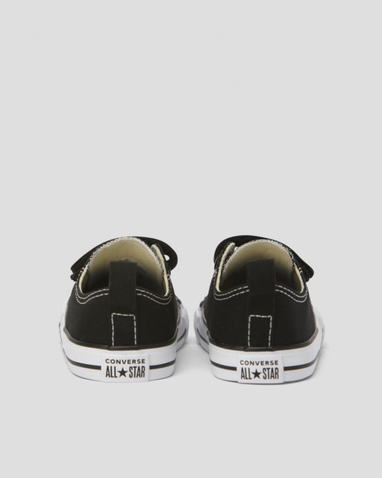 čierne Converse Skľučovadlo Taylor All Star 2v Batoľa Nízky Top