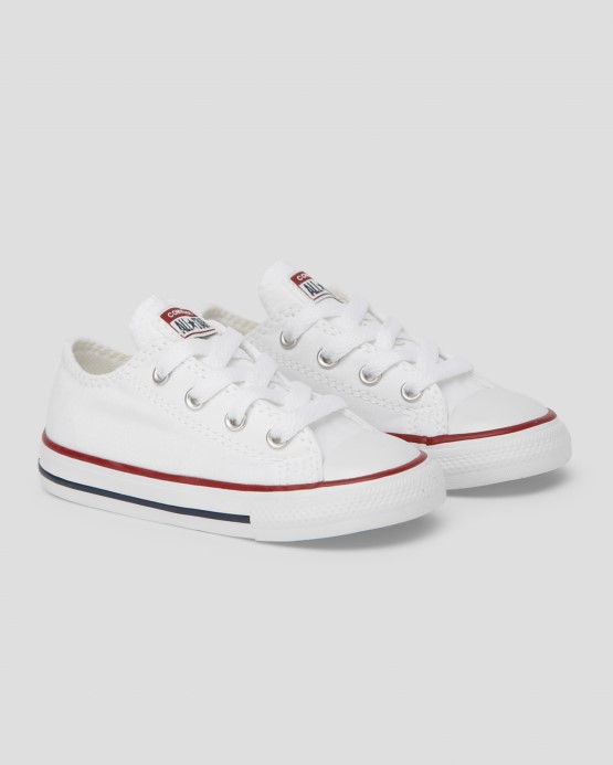 White Chuck Taylor All Star Toddler Low Top Converse
