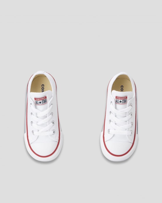 White Chuck Taylor All Star Toddler Low Top Converse