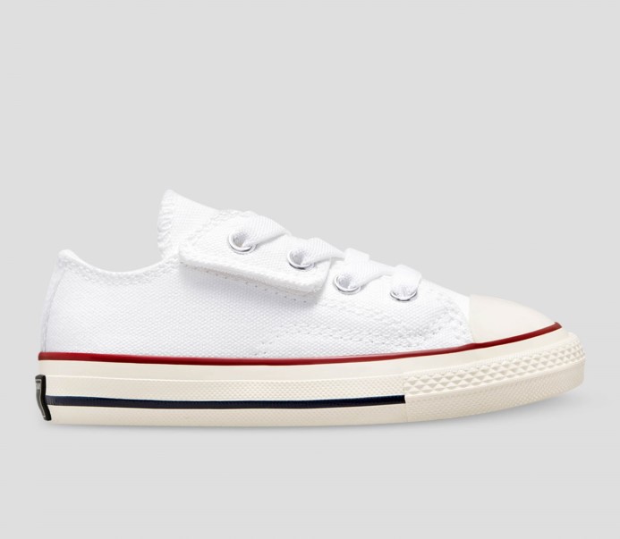 White/black/egret Converse Skľučovadlo 70 Vintage Canvas 1v Toddler Low Top