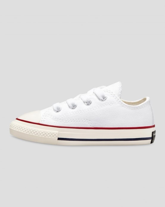 White/black/egret Converse Skľučovadlo 70 Vintage Canvas 1v Toddler Low Top