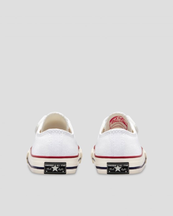 White/black/egret Converse Skľučovadlo 70 Vintage Canvas 1v Toddler Low Top