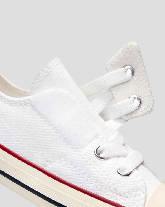 White/black/egret Converse Skľučovadlo 70 Vintage Canvas 1v Toddler Low Top