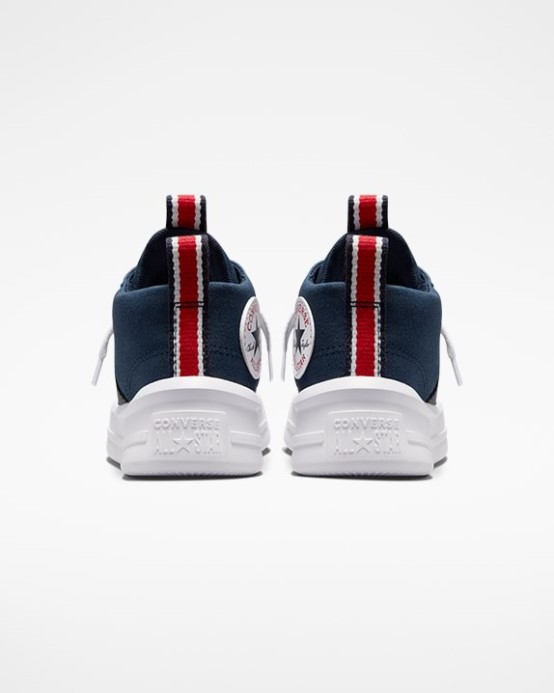 Converse Námornícka/biela/červená Skľučovadlo Taylor All Star Ultra Junior Mid