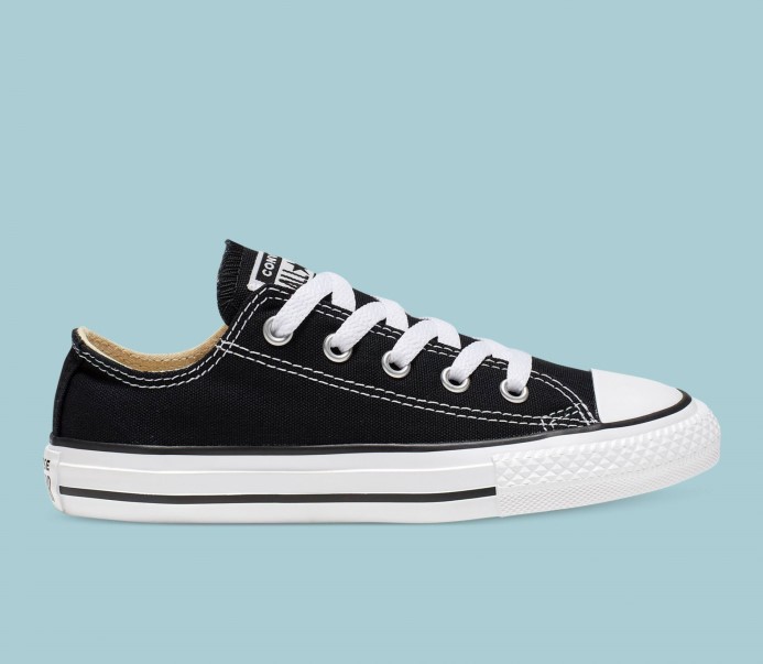 Chuck Taylor All Star Junior Nízke čierne Converse