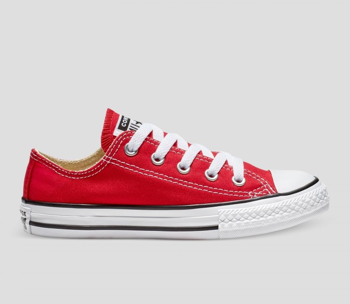 Converse Red Chuck Taylor All Star Junior Low Top