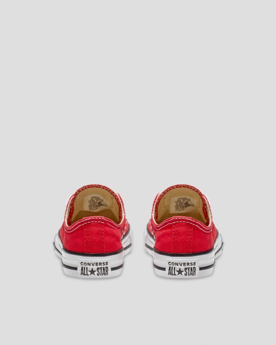 Converse Red Chuck Taylor All Star Junior Low Top
