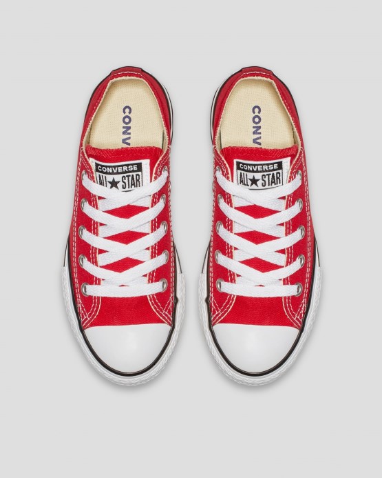 Converse Red Chuck Taylor All Star Junior Low Top