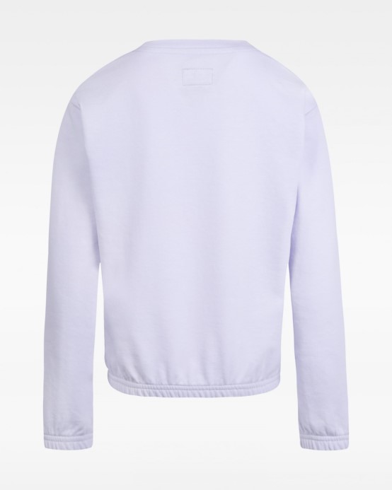 Klasická Náplasť Skľučovadla Junior Crew Vapor Violet Converse