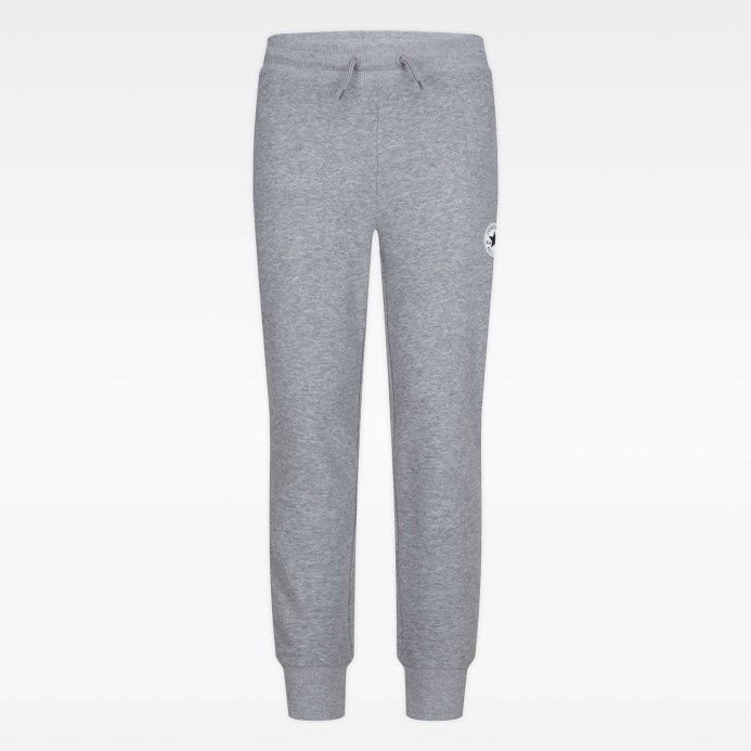 Converse Dk Sivý Vres Skľučovadlo Náplasť Pre Mládež Jogger Tmavosivý Vres