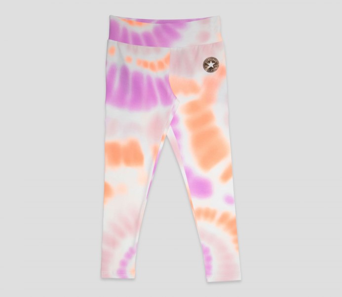 Farbivo Print Mladosť Lesk Legíny Biele Converse
