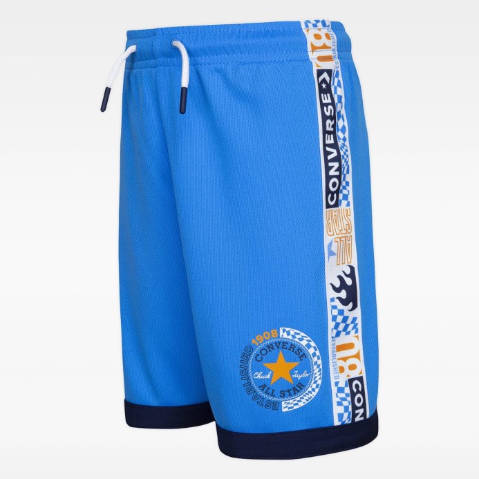 Blue Hero Converse Check Your Kicks Junior Mesh Shorts