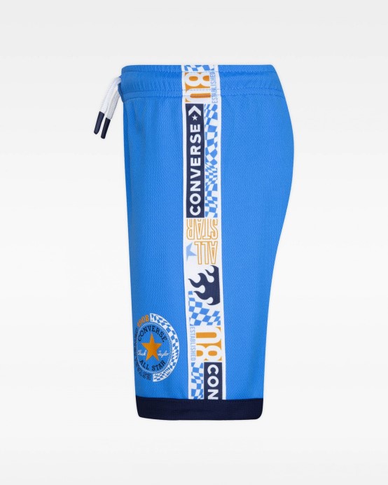 Blue Hero Converse Check Your Kicks Junior Mesh Shorts