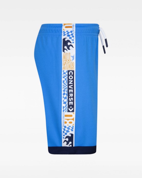 Blue Hero Converse Check Your Kicks Junior Mesh Shorts