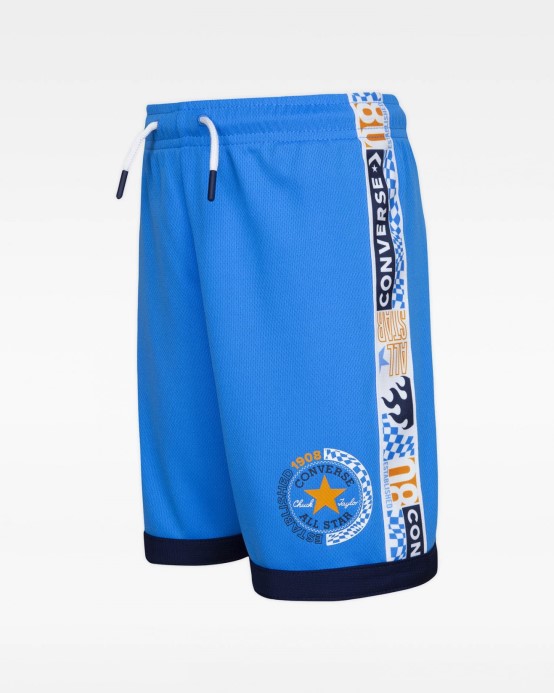 Blue Hero Converse Check Your Kicks Junior Mesh Shorts