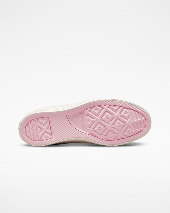 Egret/sunrise Pink/black Converse Chuck Taylor All Star Crafted Patchwork