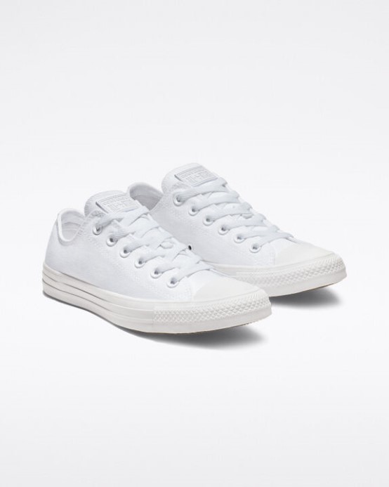 Biele Monochromatické Skľučovadlo Taylor All Star Classic Converse