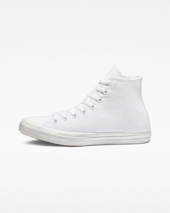 Biele Monochromatické Converse Skľučovadlo Taylor All Star Classic
