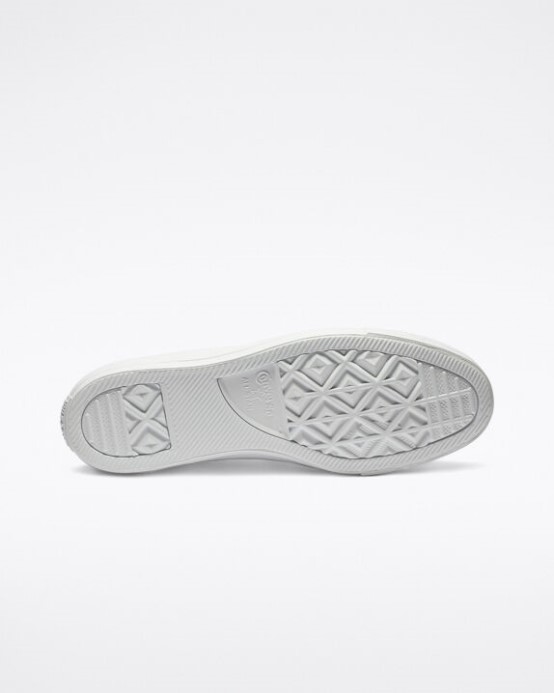 Converse Mono Biele Skľučovadlo Taylor All Star Koža