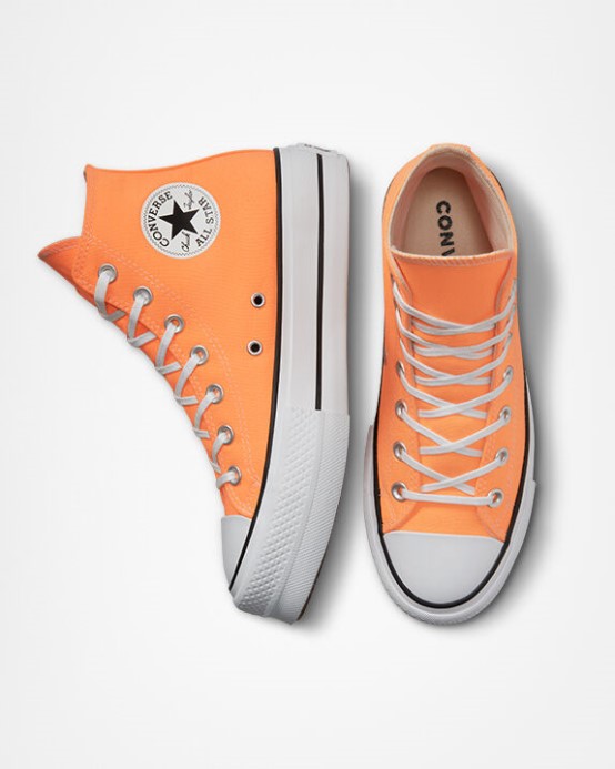 Chuck Taylor All Star Lift Platform Canvas Converse Broskyňový Lúč/čierna/biela