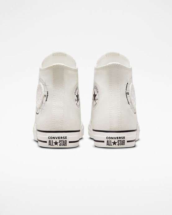 Converse Skľučovadlo Taylor All Star Grid Logo Vintage White